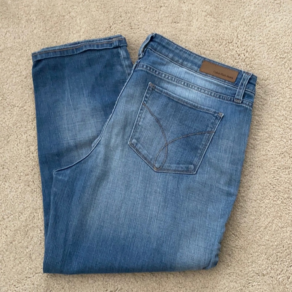 Calvin Klein Jeans boyfriend crop size W32
